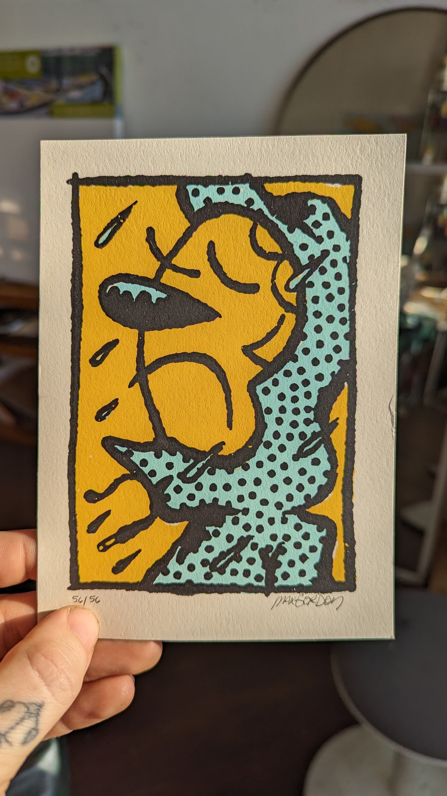 Rain Dude Blu 5x7