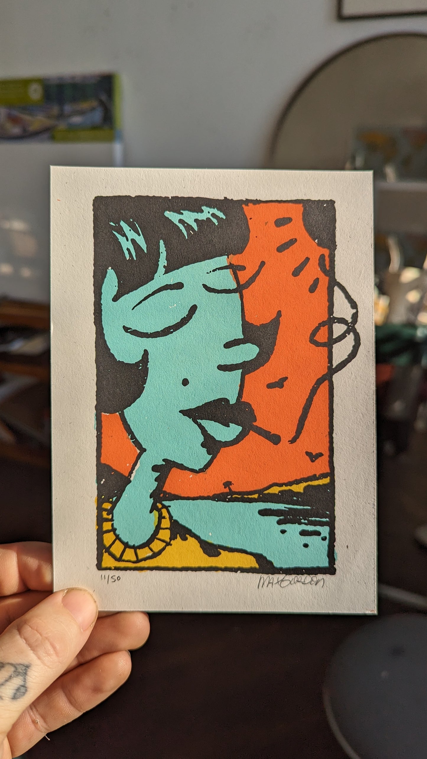 French Girl 5x7