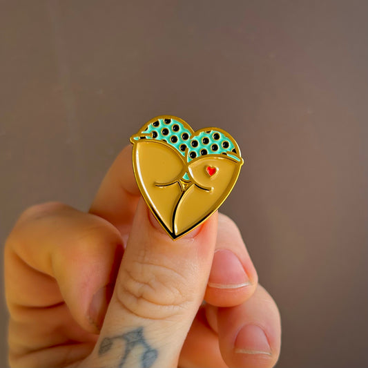 Pin / Booty Heart