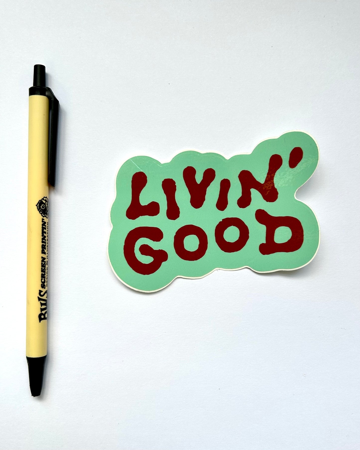 Livin' Good Bubble Logo